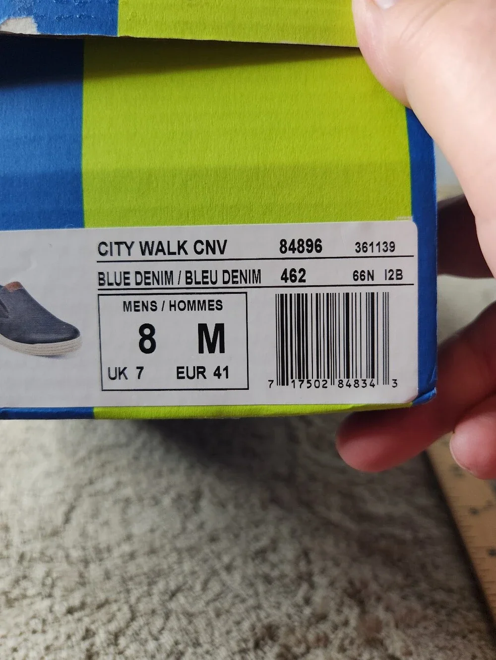 Men's Slip-On Sneakers in Navy with Brown & White Soles - Nunn Bush City Walk 8